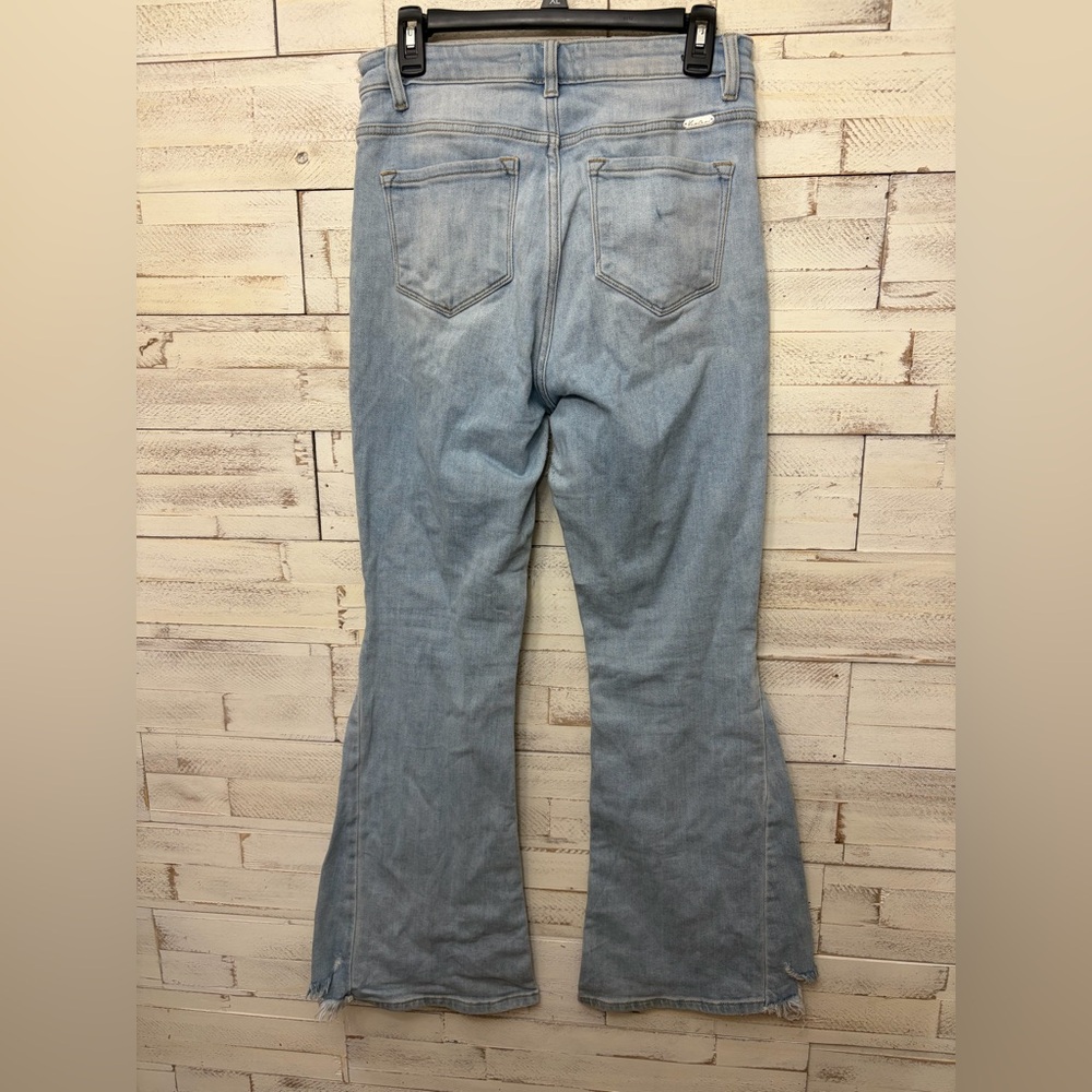 KanCan Light Wash Flare‎ Jeans ultra high rise 28 - Picture 2 of 3